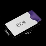 Security Foil for your credit card, contactless, white color